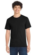 Port & Co Tall Essential Tee. PC61T Jet Black