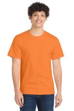 Port & Co Tall Essential Tee. PC61T Orange Sherbet
