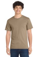 Port & Co Tall Essential Tee. PC61T Sand