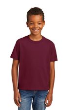 Port & Co Youth Essential Tee. PC61Y Cardinal