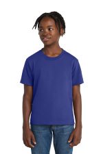Port & Co Youth Essential Tee. PC61Y Deep Marine