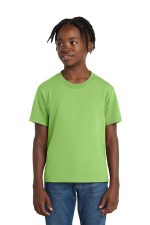 Port & Co Youth Essential Tee. PC61Y Lime