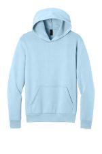 Port & Co Easy Fleece Pullover Hooded Sweatshirt PC68H Ice Blue