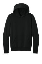 Port & Co Easy Fleece Pullover Hooded Sweatshirt PC68H Jet Black