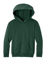 Port & Co Youth Easy Fleece Pullover Hooded Sweatshirt PC68YH Dark Green