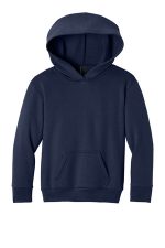 Port & Co Youth Easy Fleece Pullover Hooded Sweatshirt PC68YH True Navy