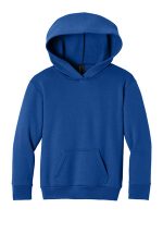 Port & Co Youth Easy Fleece Pullover Hooded Sweatshirt PC68YH True Royal