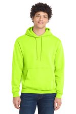 Port & Co Tall Core Fleece Pullover Hooded Sweatshirt PC78HT S. Green