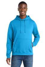 Port & Co Fan Favorite Fleece Pullover Hooded Sweatshirt. PC850H Sapphire