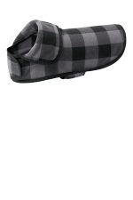 Port Authority Pet Fleece Jacket PE100 Grey/ Black Buffalo Check