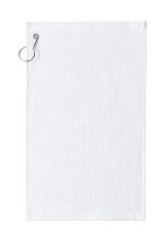 Port Authority Grommeted Hemmed Towel PT400 White