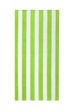 Port Authority Value Cabana Stripe Beach Towel PT45 Bright Lime