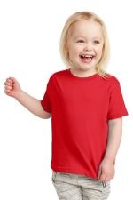Rabbit Skins Toddler Fine Jersey Tee. RS3321 Red
