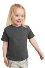 Rabbit Skins Toddler Fine Jersey Tee. RS3321 Vintage Smoke
