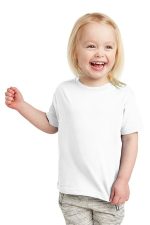 Rabbit Skins Toddler Fine Jersey Tee. RS3321 White