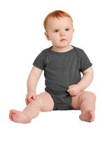 Rabbit Skins Infant Vintage Fine Jersey Bodysuit . RS4424 Vintage Smoke