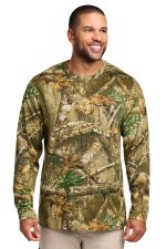 Russell Outdoors Realtree Long Sleeve Pocket Tee RU100LSP Realtree Edge