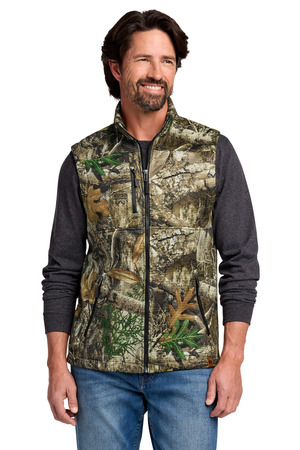 Russell Outdoors Realtree Atlas Soft Shell Vest RU603 Realtree Edge