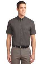 Port Authority Short Sleeve Easy Care Shirt. S508 Bark