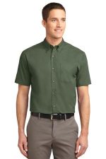 Port Authority Short Sleeve Easy Care Shirt. S508 Clover Green