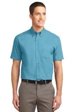 Port Authority Short Sleeve Easy Care Shirt. S508 Maui Blue
