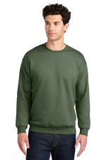 Gildan Softstyle Crewneck Sweatshirt SF000 Military Green
