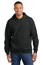 Gildan Softstyle Midweight Pullover Hooded Sweatshirt SF500 Heather Black