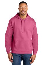 Gildan Softstyle Midweight Pullover Hooded Sweatshirt SF500 Pink Lemonade