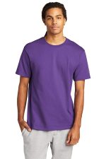 Champion Heritage 6-Oz. Jersey Tee T425 Purple