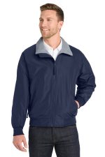 Port Authority Tall Challenger Jacket. TLJ754 True Navy/ Grey Heather