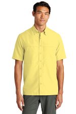 Port Authority Short Sleeve UV Daybreak Shirt W961 Yellow