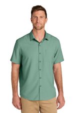 Port Authority Short Sleeve UV Dockside Shirt W963 Sage