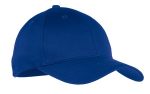 Port Authority Youth Six-Panel Twill Cap. YCP80 Royal