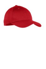 Port Authority Youth Six-Panel Twill Cap. YCP80 True Red