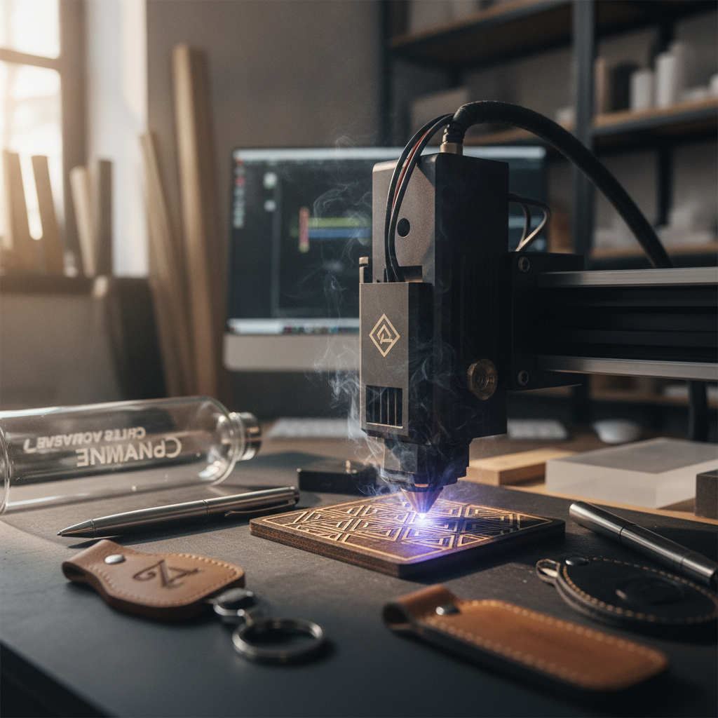 Laser engraver precisely